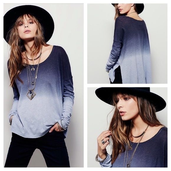 Free People Tops - Free People Ombre tee (HOST PICK)